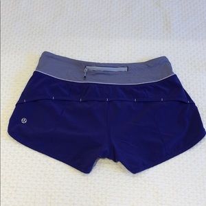 EUC Lululemon Speed Shorts 4/xs